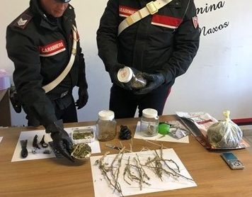 Frigorifero in disuso adibito a mini serra di marjiuana: arrestato 29enne