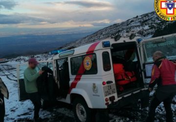 Soccorso Alpino: duplice salvataggio sull'Etna