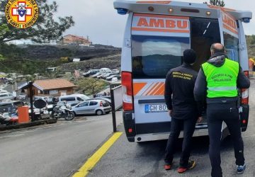 Soccorso un turista colto da malore a quota 2200 metri slm sul versante sud dell’Etna