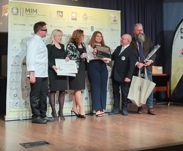 Primo premio dell’Istituto Alberghiero “G. Falcone” di Giarre nella Gara nazionale degli Istituti alberghieri 2023