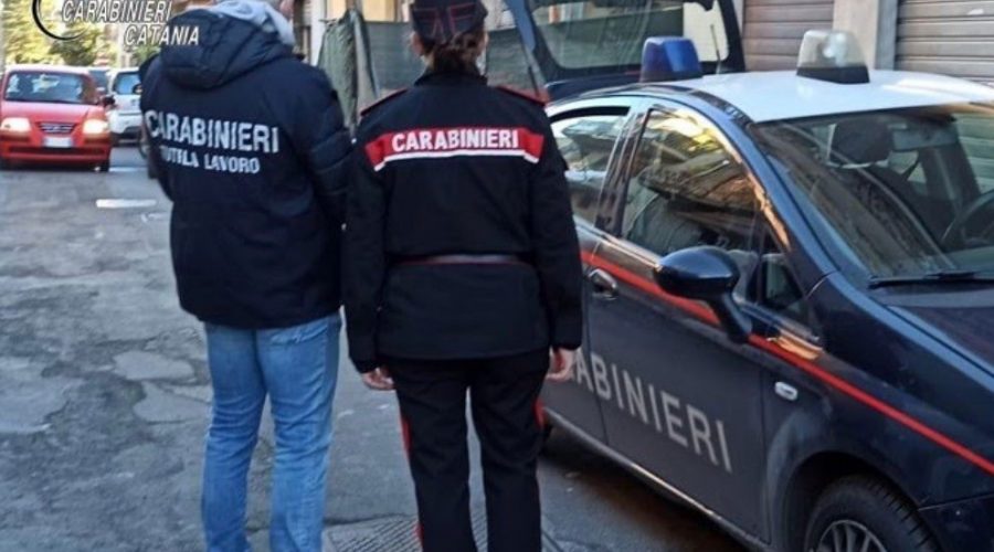 Paternò, contrasto al lavoro in nero: chiuso un bar dai Carabinieri