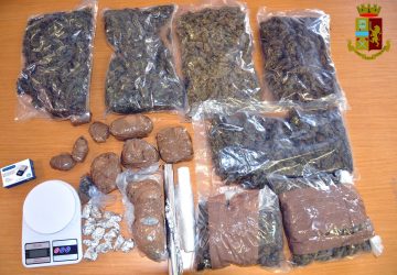In casa con quasi 4 chili di marijuana: un arresto
