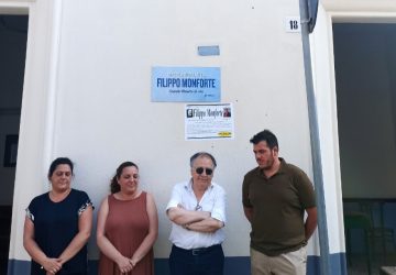 Mascali, apposta una targa nella sede della DC in ricordo dell'ex sindaco Filippo Monforte