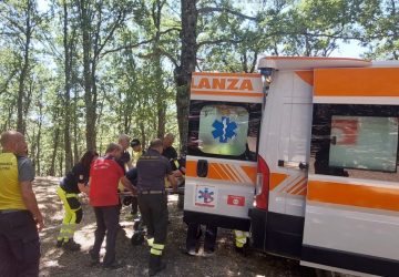 Randazzo, endurista si infortuna sulla Regia Trazzera, nella zona di Monte Colla