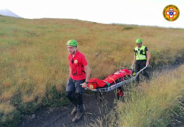 Etna, soccorso escursionista nella valle del Bove