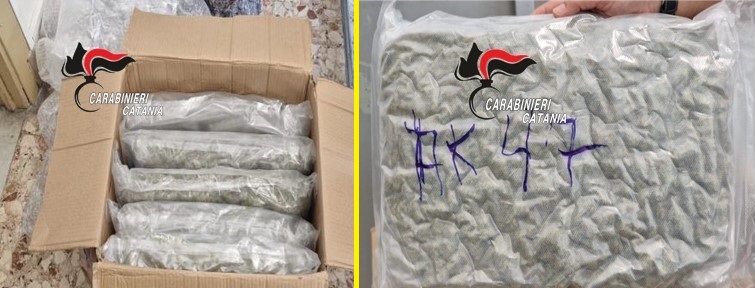 Quel “pacco” con oltre 5 chili di marijuana: arrestato un 41enne