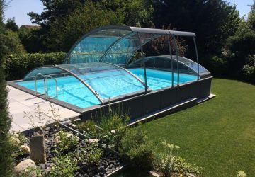 Piscine fuori terra: ecco le coperture di design di Abritaly