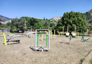 Francavilla di Sicilia: inaugurata un'area fitness all&rsquo;interno della Villa Comunale
