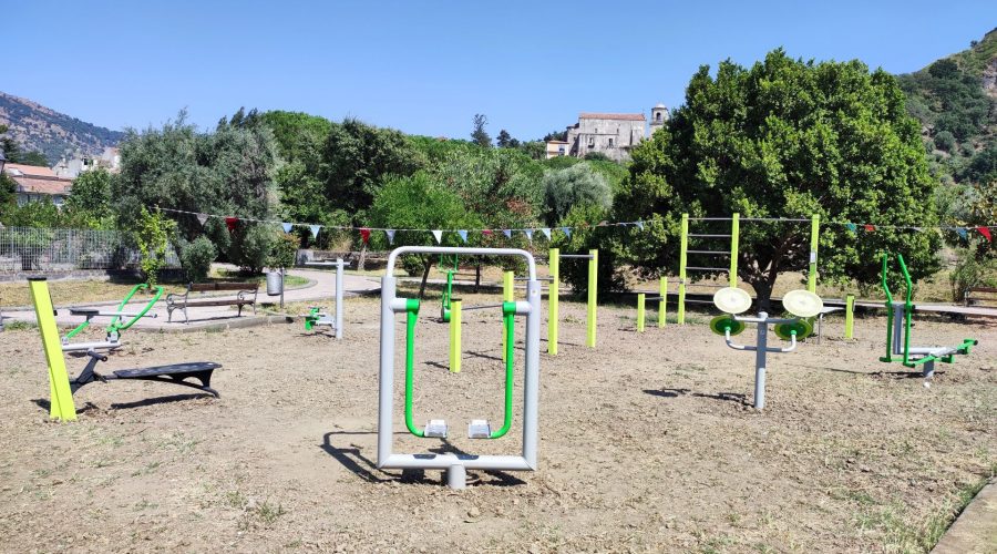 Francavilla di Sicilia: inaugurata un’area fitness all’interno della Villa Comunale