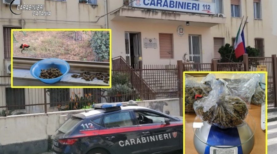 Giarre, centrale dello spaccio sul viale Don Minzoni: un arresto