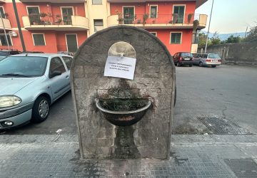 Riposto, la chiusura delle tre fontane pubbliche alimenta una saga infinita