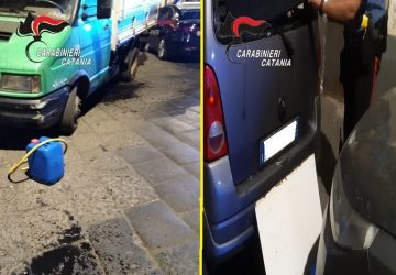 Fermata dai Carabinieri una &ldquo;coppia&rdquo; di ladri di gasolio