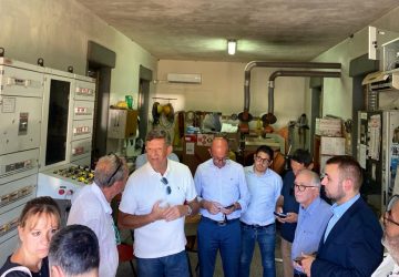 Mascali, visita operativa del neo commissario Fatuzzo nel depuratore di Sant'Anna
