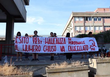 Catania, protesta del FGC per il test d’ingresso per le professioni sanitarie