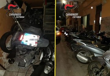 Apre abusivamente un&rsquo;officina davanti casa e assembla pezzi di scooter rubati: arrestato