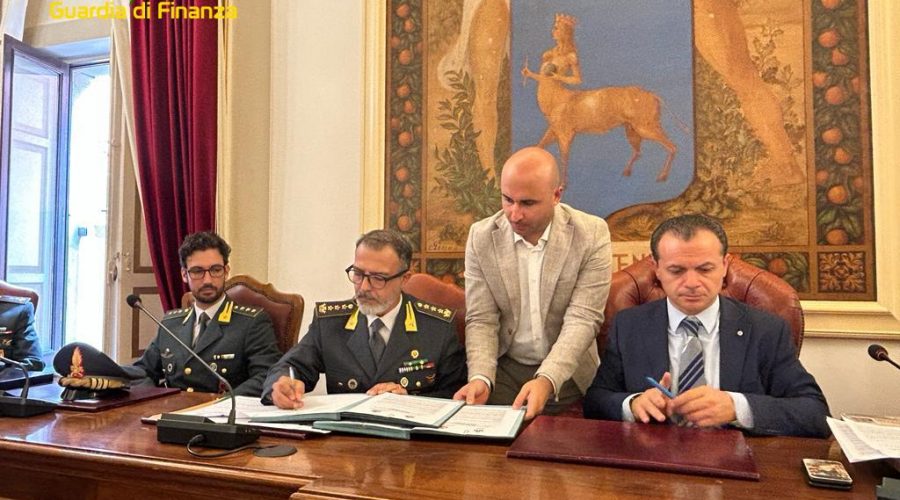 Siglato tra il comune di Taormina e il Comando provinciale della GdF di Messina protocollo di intesa in materia di appalti pubblici