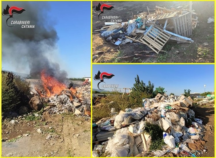 Giarre, contrasto dei reati in materia ambientale: tre denunciati