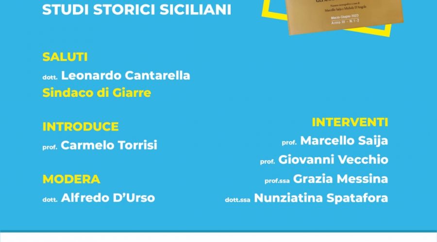 LOCANDINA PRESENTAZIONE RIVISTA