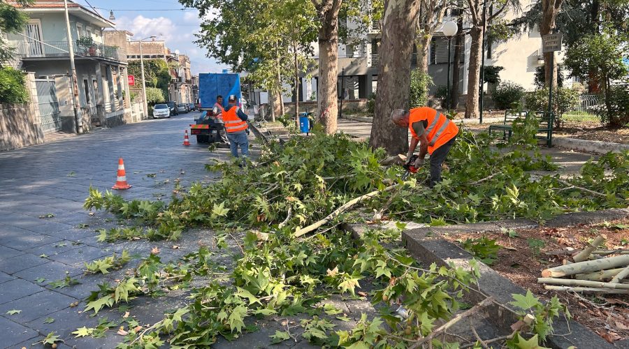 Giarre, si potenzia l’illuminazione in via Finocchiaro Aprile