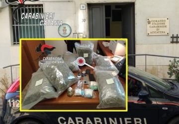 La droga viaggia su corriere espresso: arrestato dai Carabinieri