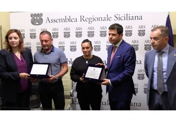 Commemorazione dei piloti del Canadair precipitato in territorio di Linguaglossa