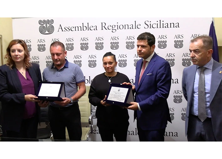 Commemorazione dei piloti del Canadair precipitato in territorio di Linguaglossa