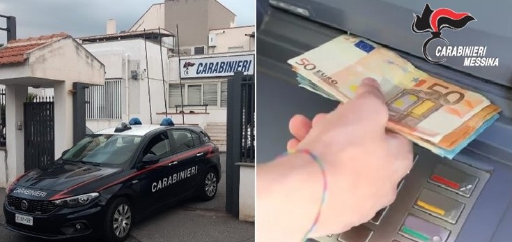 Giardini Naxos: ruba il bancomat di un’anziana defunta da lei assistita e lo utilizza per indebiti prelevamenti. Badante 53enne denunciata