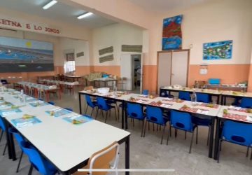 Riposto, ripreso il servzio di refezione scolastica