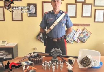 Carabinieri scovano una famiglia in affari  "illeciti". Sequestrate armi e droga.