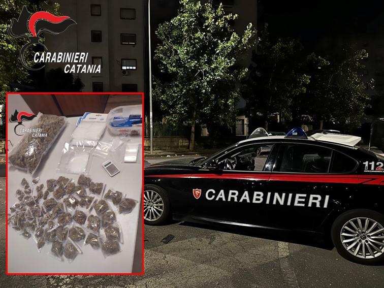 Lotta allo spaccio di droga a Librino. Arrestato pusher agli arresti domiciliari