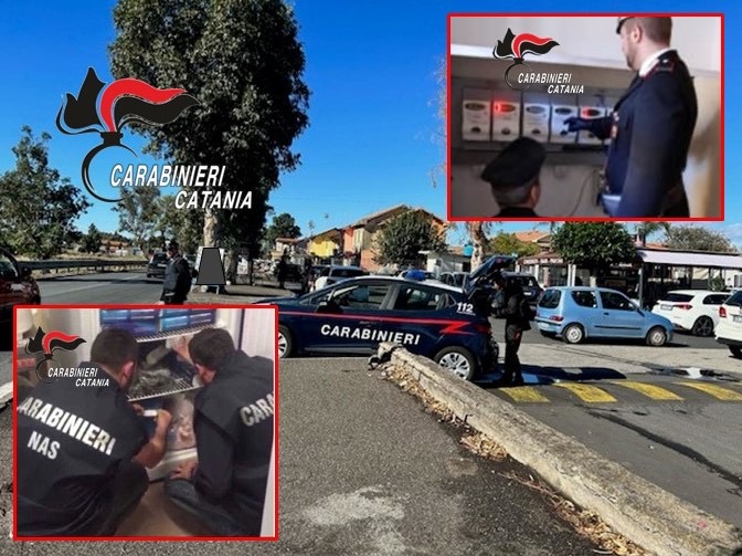 Lotta al fenomeno dei furti di energia elettrica e passati al setaccio chioschi-bar e paninari