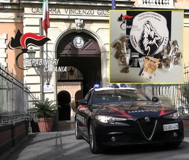 Spacciano nel salotto buono della citt&agrave;; arrestato un pusher e denunciato il suo complice minorenne.