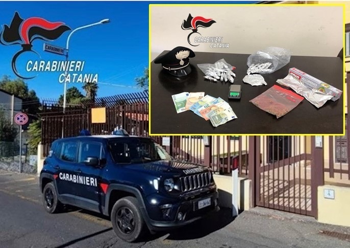In scooter per adescare clienti, la droga a casa: i Carabinieri arrestano il pusher del paese