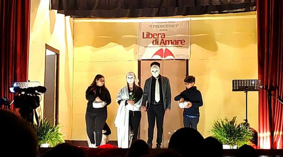 San Giovanni Montebello, successo per l’evento “Libera di Amare” a cura della compagnia teatrale “I Proscenici”