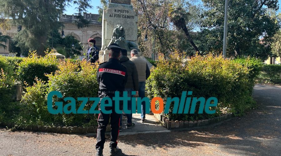 Riposto, furto dei fregi del monumento ai Caduti di villa Pantano: due arresti VIDEO