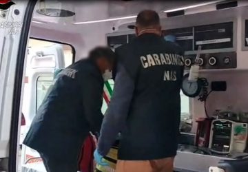 Controlli del Nas ad ambulanze private per il trasporto di pazienti infermi