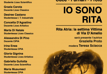 Giarre, gioved&igrave; giovani relatori presenteranno il libro &ldquo;Io sono Rita&rdquo;