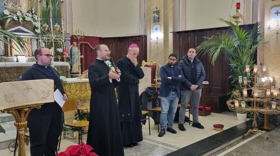 Riposto, visita pastorale nelle comunità Maria Ss. del Carmelo e San Giuseppe