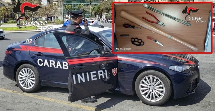Denunciato dai Carabinieri un 20enne pronto a mettersi “all’opera” su uno scooter
