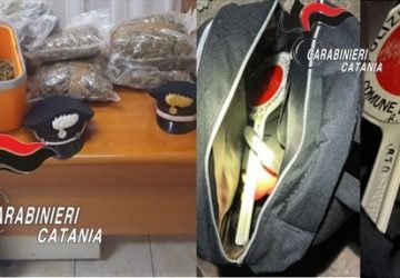 Giarre, Cc scoprono un covo: 9 chili di marijuana e auto rubate