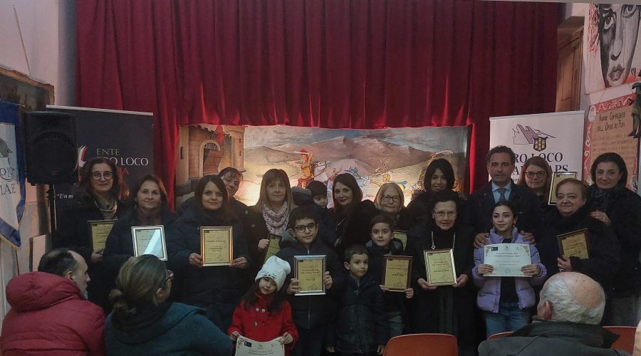 Giarre, premiati i vincitori dei concorsi natalizi