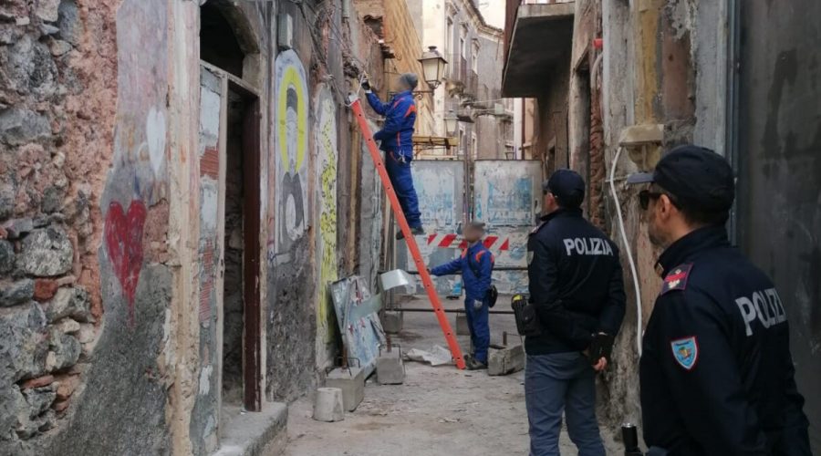 Controlli a tappeto della Polizia a San Berillo