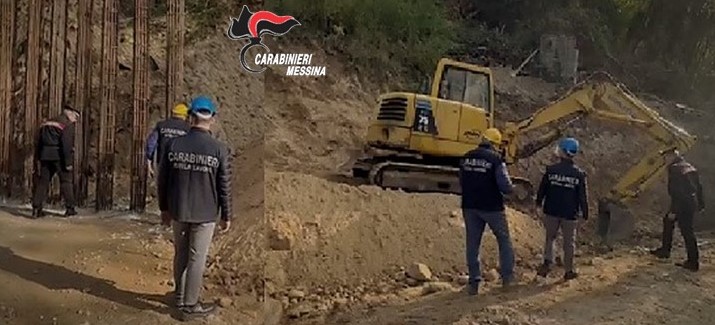 Controllati dai Carabinieri due cantieri edili ad Alì Terme e Giardini Naxos: denunciati i titolari. Sanzioni per oltre 100.000 euro