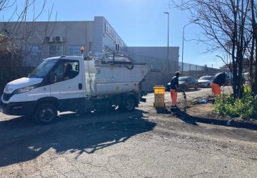 Giarre, bonificata area funzionale al polo commerciale di corso Messina