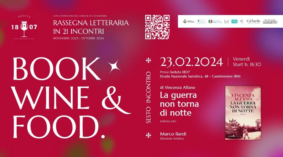 Marco Ilardi alla Guida Artistica della Rassegna “Book, Wine and Food”