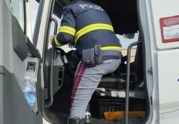 Autotrasporto internazionale, controlli della Polstrada