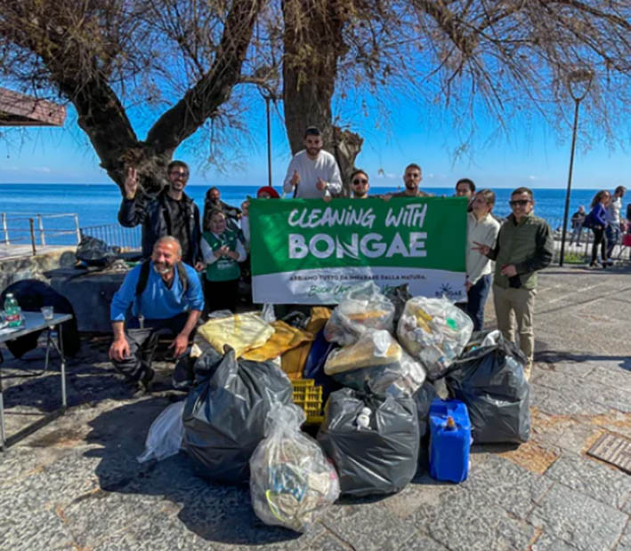 Riposto, Cleaning with Bongae scende in campo per tenere pulita Riposto