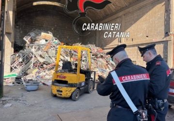Gestione di rifiuti non autorizzata, controlli dei Cc
