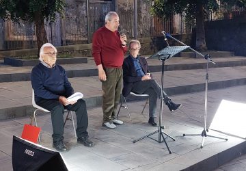 Giarre, Paolo Sessa e Bruno Torrisi leggono Lettere di condannati a morte della Resistenza italiana VIDEO