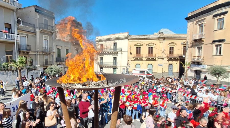 Inaugurate le olimpiadi di primavera di Bronte